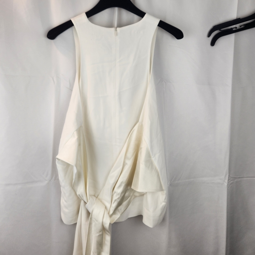 Haider Ackermann Runway White Coronus Drape Top size 8(40) BNWT - Picture 11 of 14